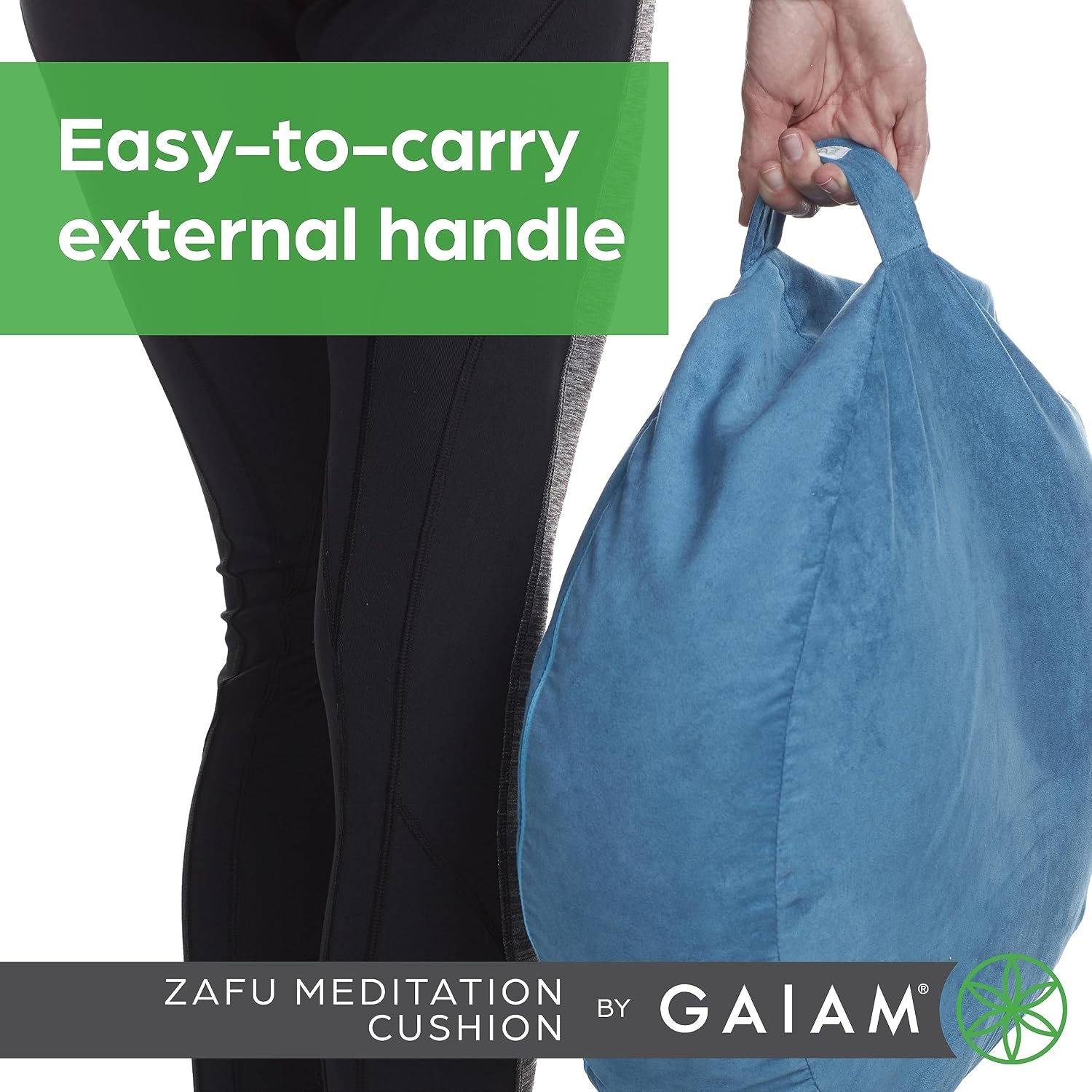 image:imageGaiam Ergonomic BuckwheatBlack Zafu