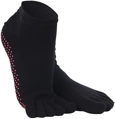 image:imageGaiam Grippy Yoga Socks for Women amp Men Full Toe Non Slip Sticky Grip Accessories for Yoga Barre Pilates Dance Ballet