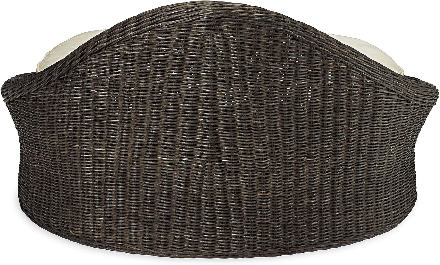 image:imageGaiam Rattan Meditation Chair with Thick Natural Cotton Meditation Cushion Pillow Sustainable Kapok Filling