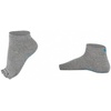 Gaiam Yoga Socks – Toeless Grippy Non Slip Sticky Grip Accessories for Women & Men(Heather Grey)