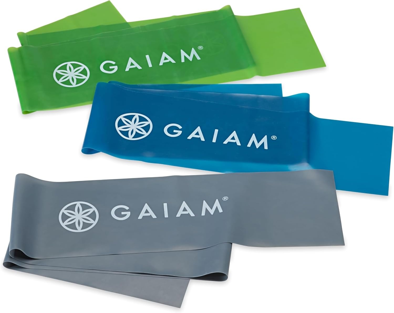 image:imageGaiam Restore Strength and Flexibility Resistance Band Kit SetAssorted