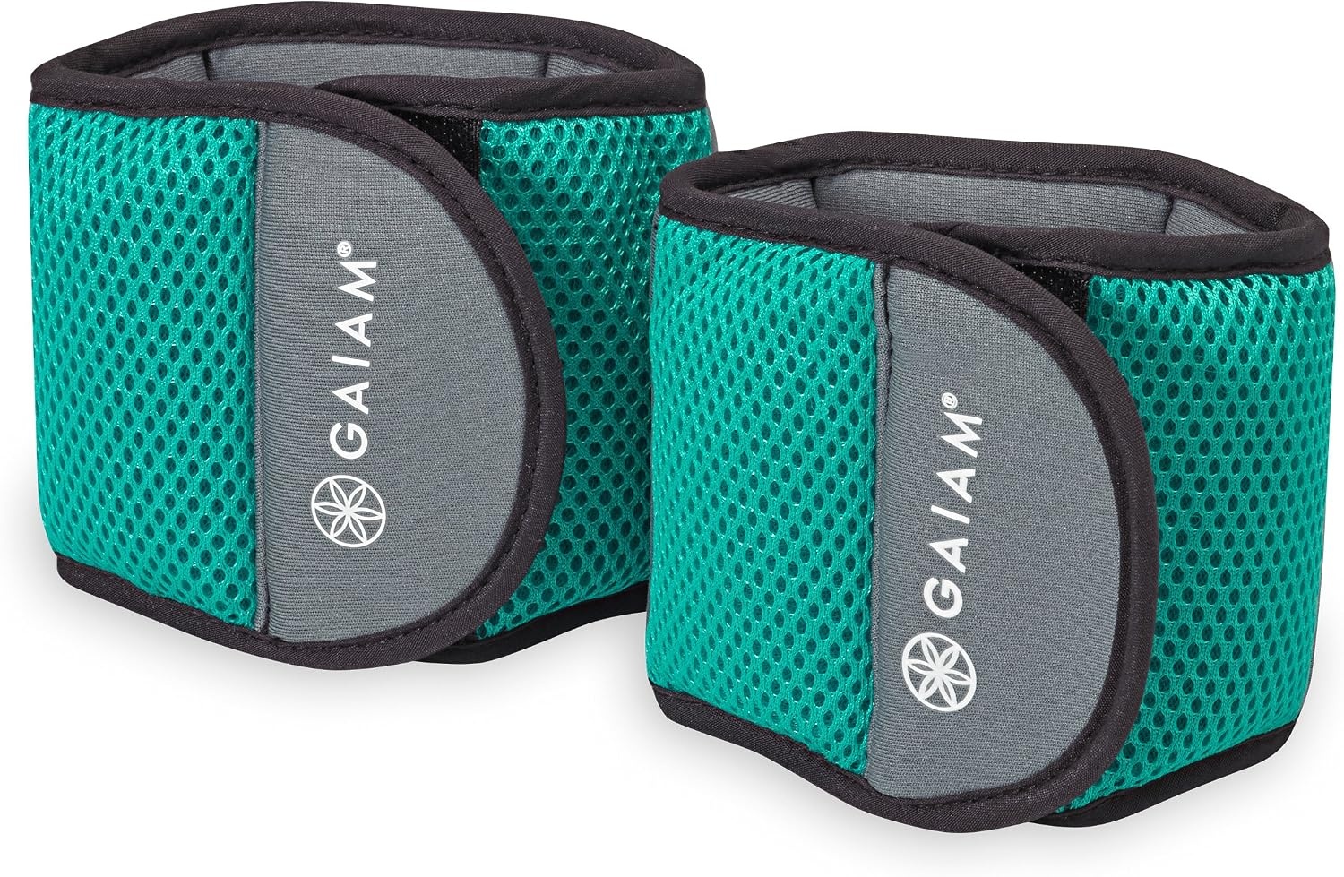 image:imageGaiam Wrist Weights Strength Training Weight Sets for Women amp Men with Adjustable Straps Walking Running Pilates Yoga Dance Aerobics Cardio Exercises 3lb Set Two 15lb weights
