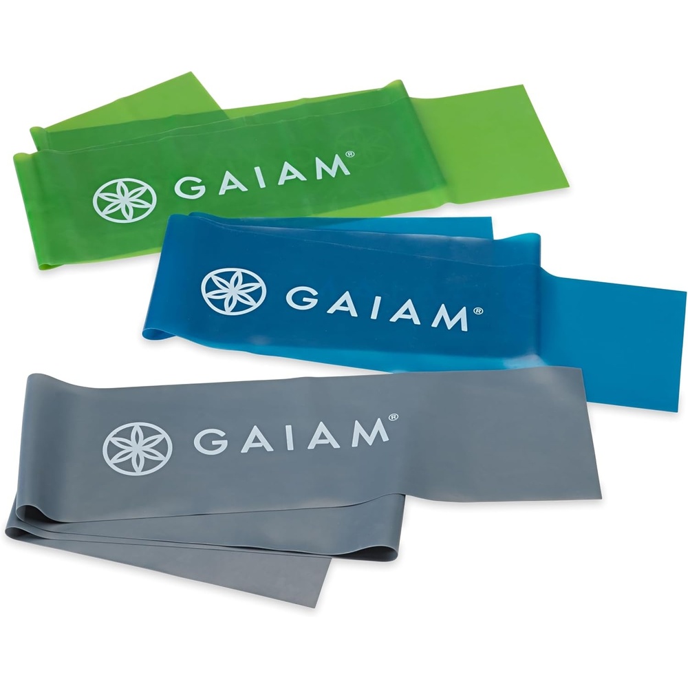 image:imageGaiam Restore Strength and Flexibility Resistance Band Kit SetAssorted