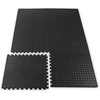 Gaiam Essentials Interlocking Foam Exercise Mat Tiles | Interlocking EVA Foam Tiles | Cushioned Surface | Non-Slip | Home Gym, Fitness & Floor Workouts | Easy Assembly