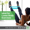 Gaiam Restore Mini Band Kit,(12″ x 2″ Bands)