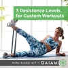 Gaiam Restore Mini Band Kit,(12″ x 2″ Bands)
