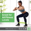Gaiam Restore Mini Band Kit,(12″ x 2″ Bands)