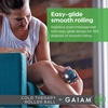 Gaiam Restore Rolling Massager, Cold Therapy (Cold) | Ergonomic Roller Ball | Targeted Muscle, Joint & Trigger-Point Recovery | Compact Size | Pre & Post-Workout Use(1 EA)