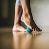 Gaiam Restore Ultimate Foot Massage Roller, Arch & Heel | Dual-Zone Textured Roller | Arch, Heel & Ball of Foot Relief | Plantar Fascia | Manual | Home & Office Use(1 EA)