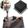 Gaiam Essentials Interlocking Foam Exercise Mat Tiles | Interlocking EVA Foam Tiles | Cushioned Surface | Non-Slip | Home Gym, Fitness & Floor Workouts | Easy Assembly