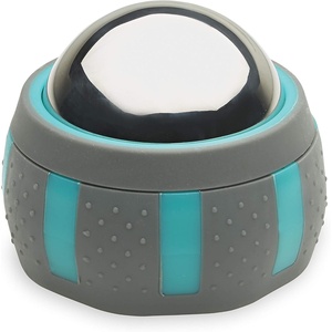 Gaiam Restore Rolling Massager, Cold Therapy (Cold) | Ergonomic Roller Ball | Targeted Muscle, Joint & Trigger-Point Recovery | Compact Size | Pre & Post-Workout Use(1 EA)