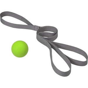 Gaiam Restore Stretch & Massage Kit, Resistance Set | Stretching & Massage Kit | Resistance Band, Roller & Tools | Flexibility, Recovery & Mobility | Home & Studio Use