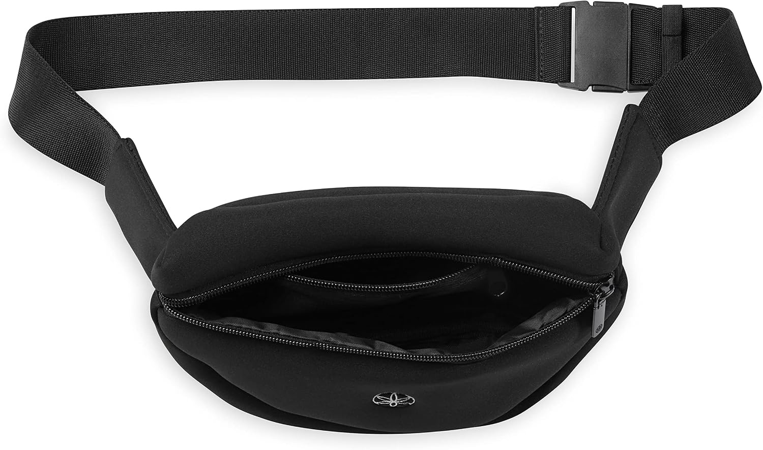 image:imageGaiam Altitude Waist Pack Storage Belt Bag for Women And Men Adjustable Belt With Lightweight Pouch For Storing EssentialsBlack