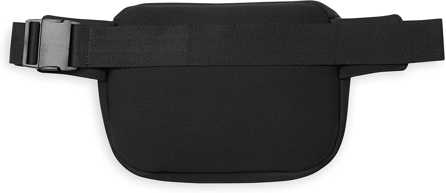 image:imageGaiam Altitude Waist Pack Storage Belt Bag for Women And Men Adjustable Belt With Lightweight Pouch For Storing EssentialsBlack