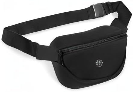 image:imageGaiam Altitude Waist Pack Storage Belt Bag for Women And Men Adjustable Belt With Lightweight Pouch For Storing EssentialsBlack