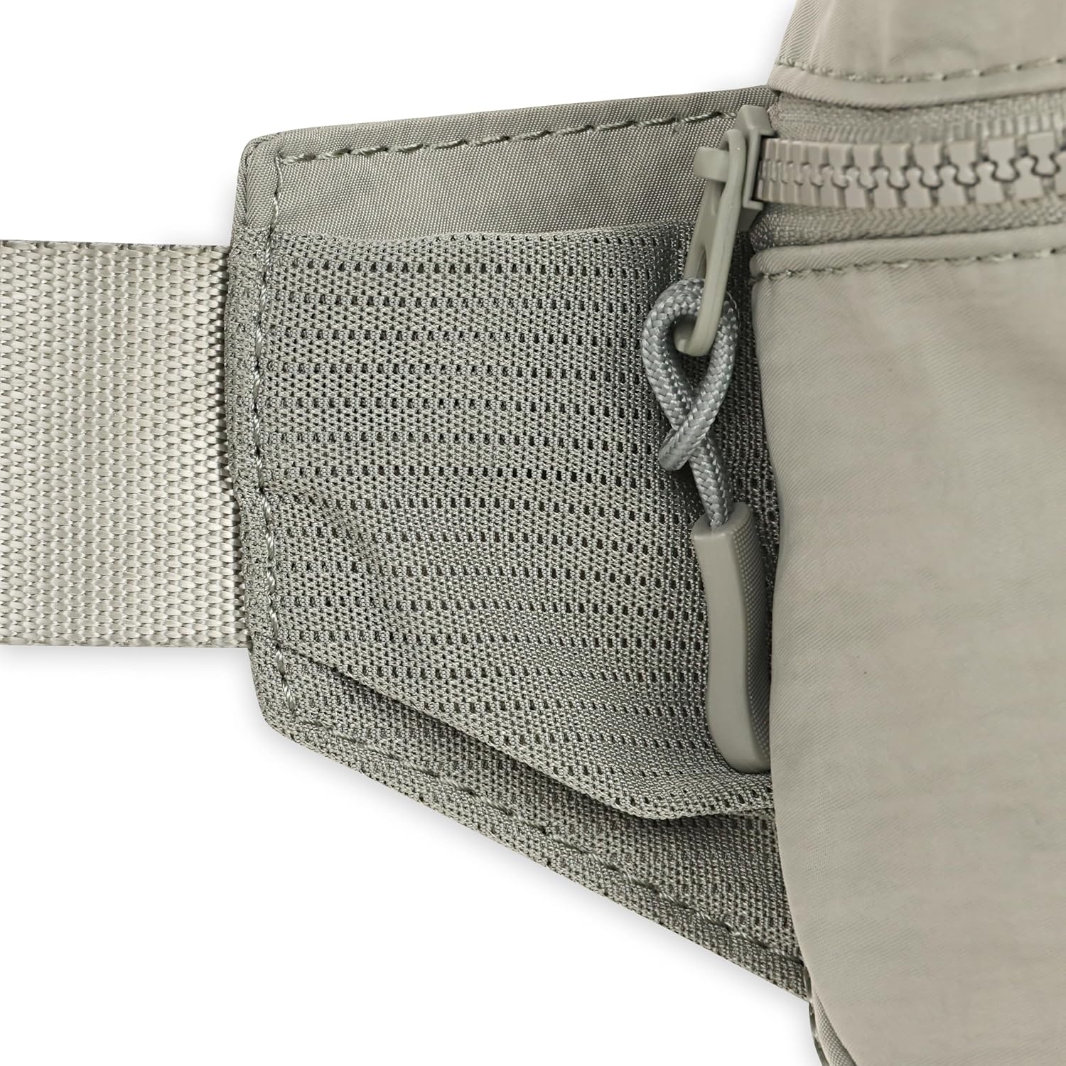 image:imageGaiam Be Free Waist Pack Lightweight Fanny Pack Light Grey Lightweight Fanny Pack WaterRepellent Nylon Adjustable Belt Running Yoga Gym amp Everyday Active CarryOlive