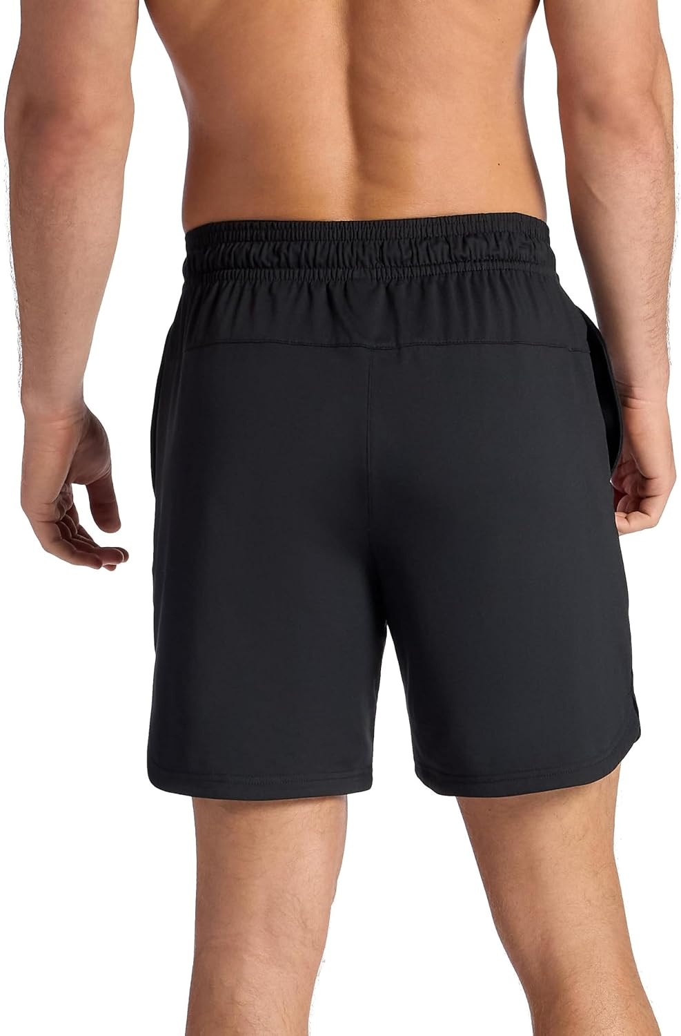 image:imageGaiam Mens Everyday Basic 7 Short 20 Relaxed Fit Stretch Midweight MaterialBlack