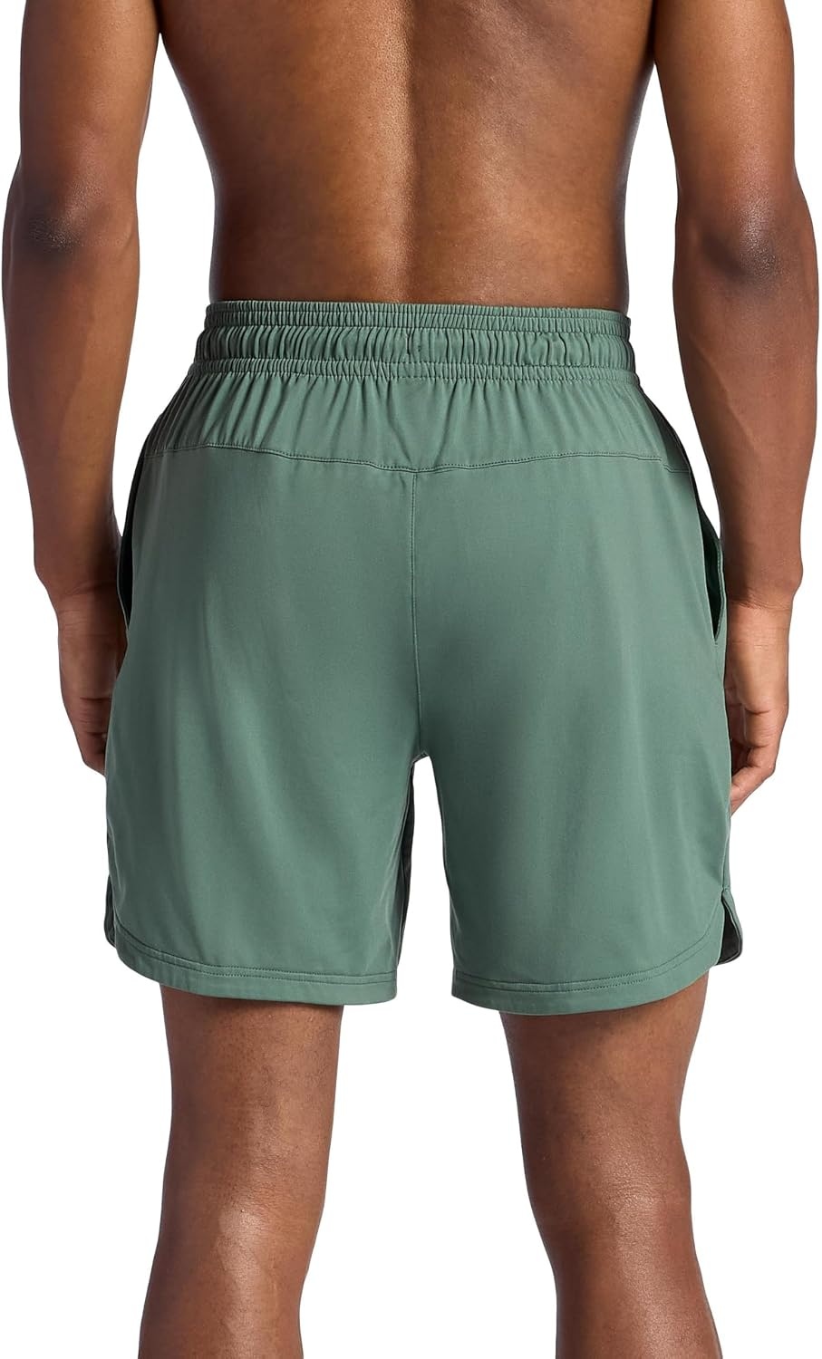 image:imageGaiam Mens Everyday Basic 7 Short 20 Relaxed Fit Stretch Midweight MaterialDuck Green