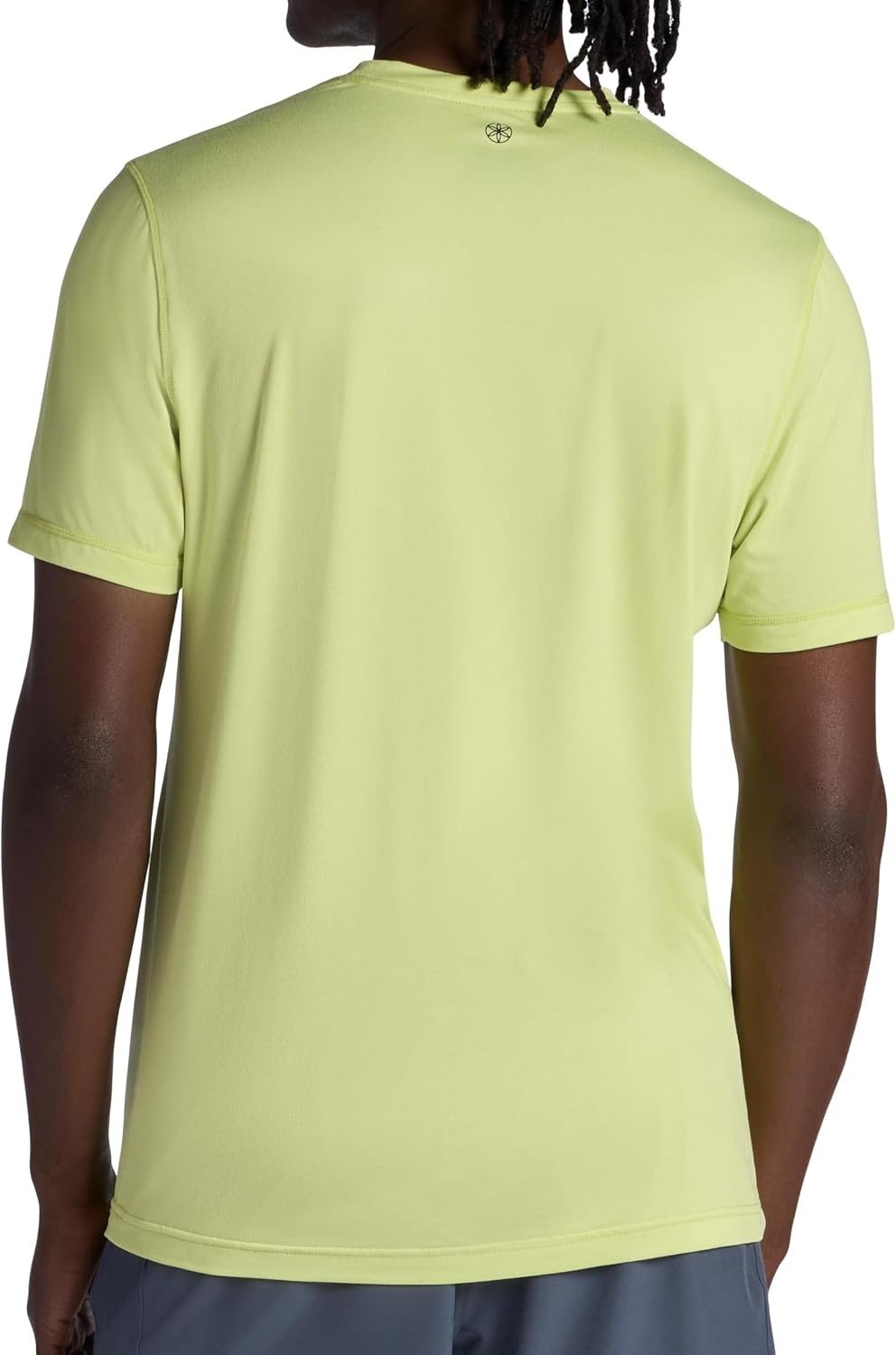 image:imageGaiam Mens Everyday Basic Crewneck Top Standard Fit Stretch Midweight MaterialLime Sherbet