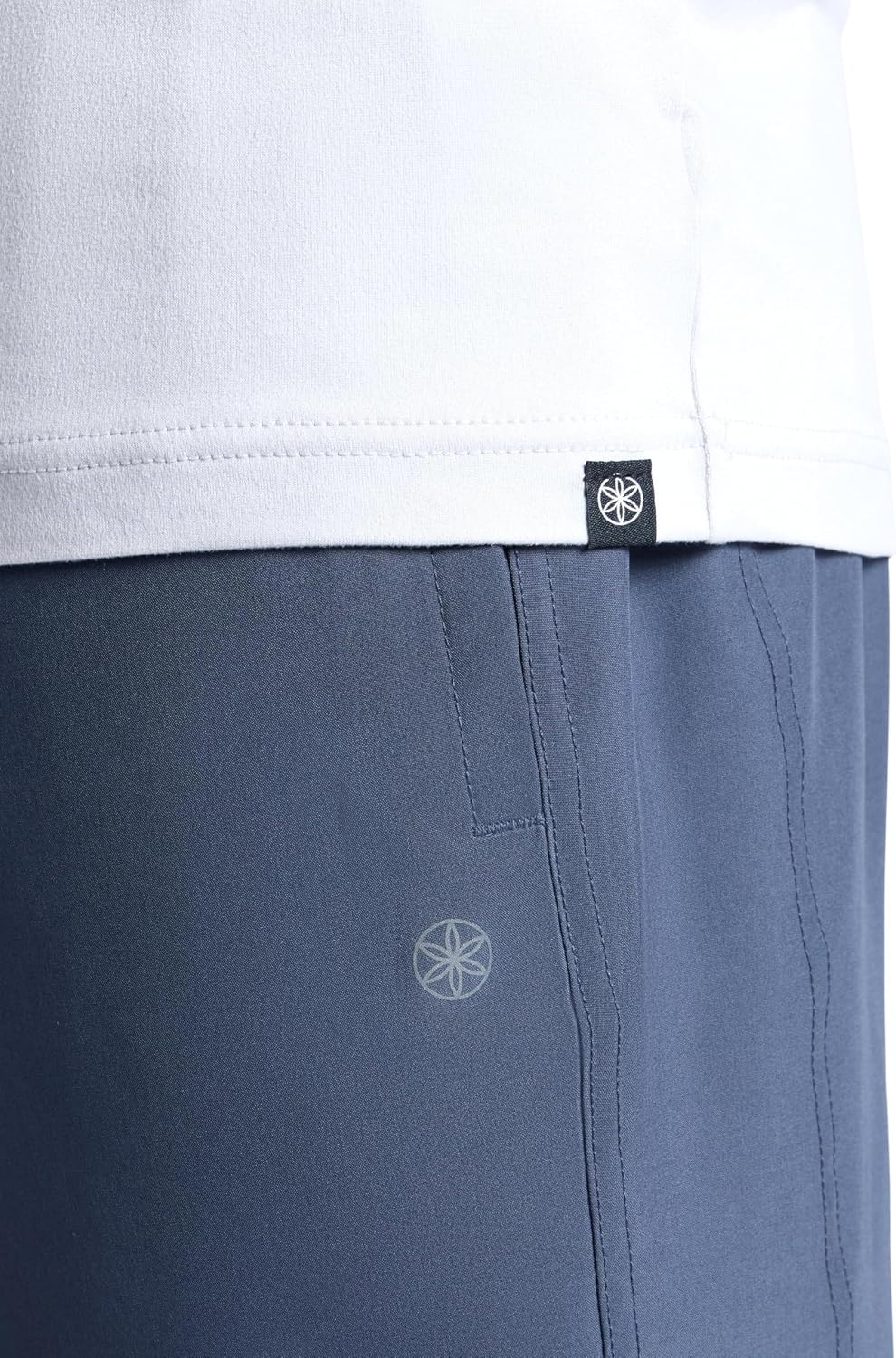 image:imageGaiam Mens Everyday Basic Crewneck Top Standard Fit Stretch Midweight MaterialMicrochip