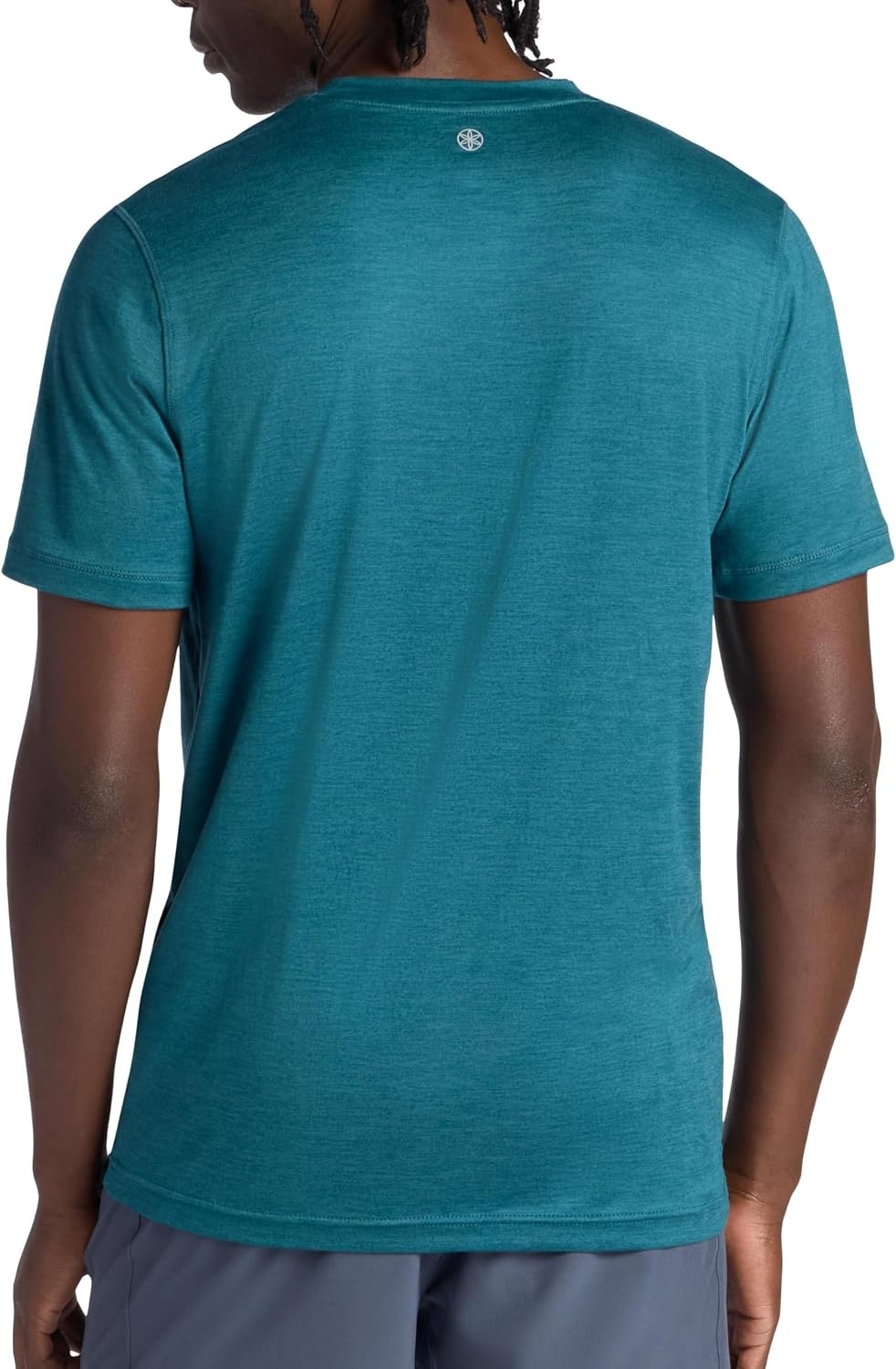 image:imageGaiam Mens Everyday Basic Crewneck Top Standard Fit Stretch Midweight MaterialNavy Blue