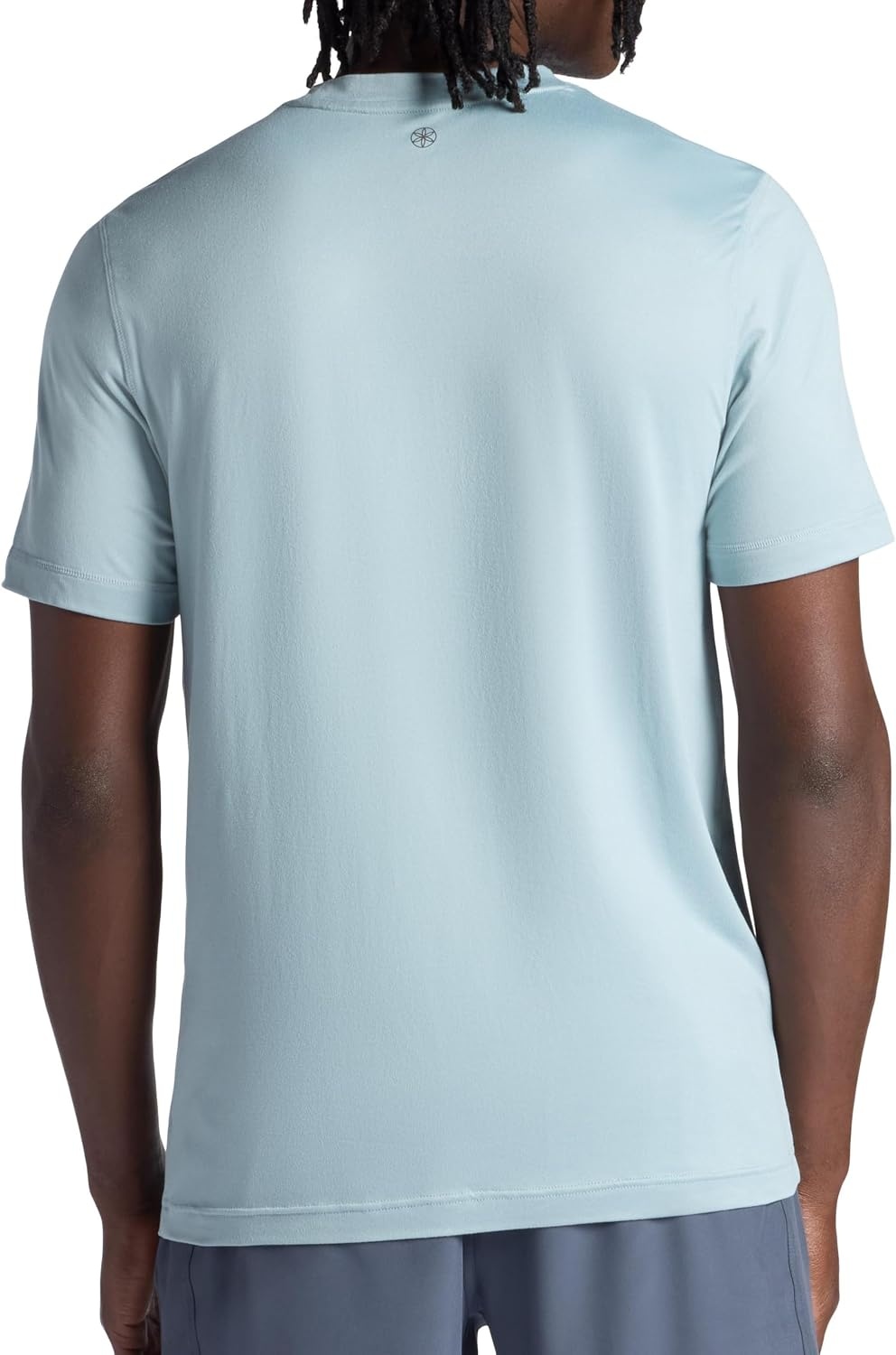 image:imageGaiam Mens Everyday Basic Crewneck Top Standard Fit Stretch Midweight MaterialSlate