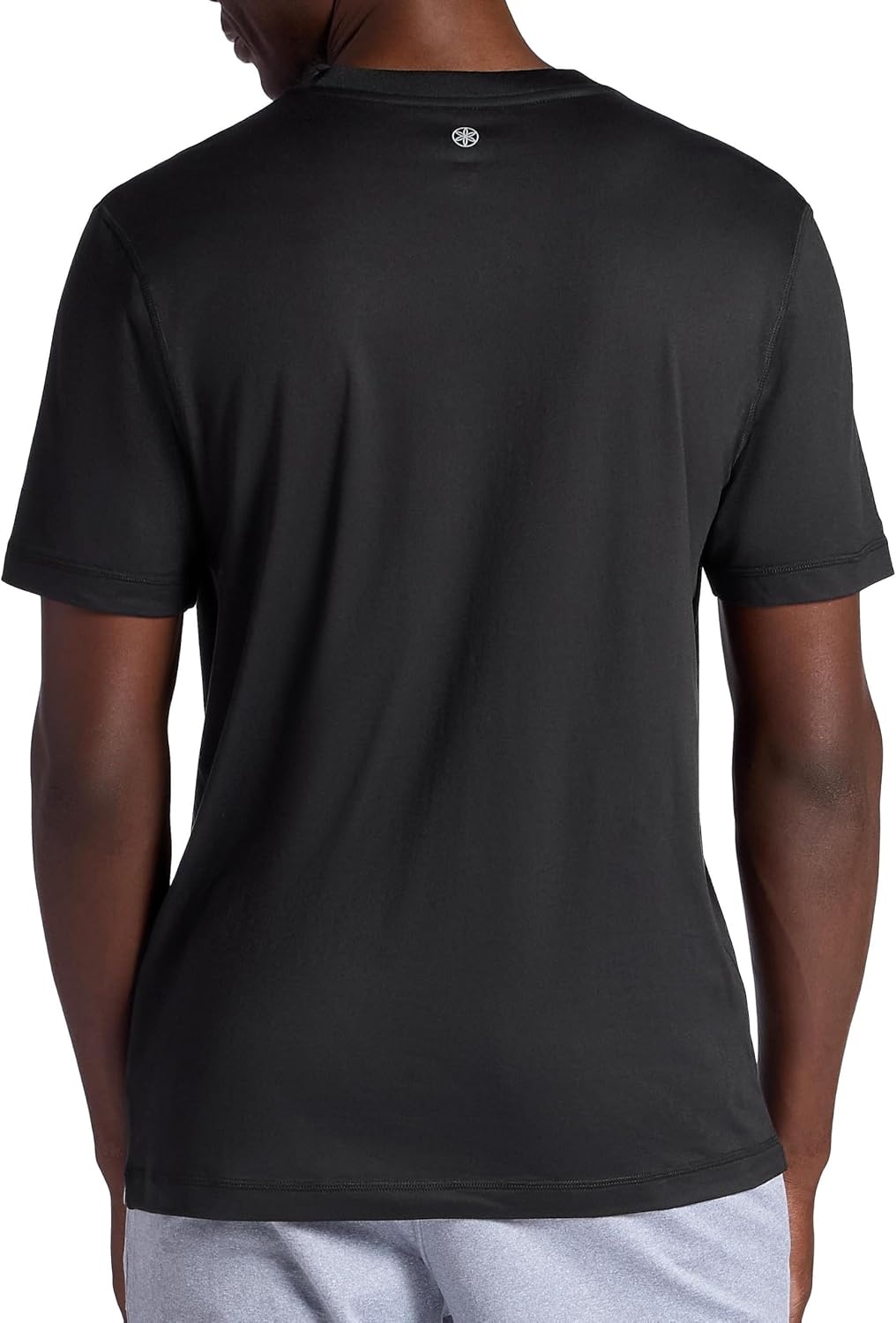 image:imageGaiam Mens Everyday Basic VNeck Top Standard Fit Stretch Midweight MaterialBlack