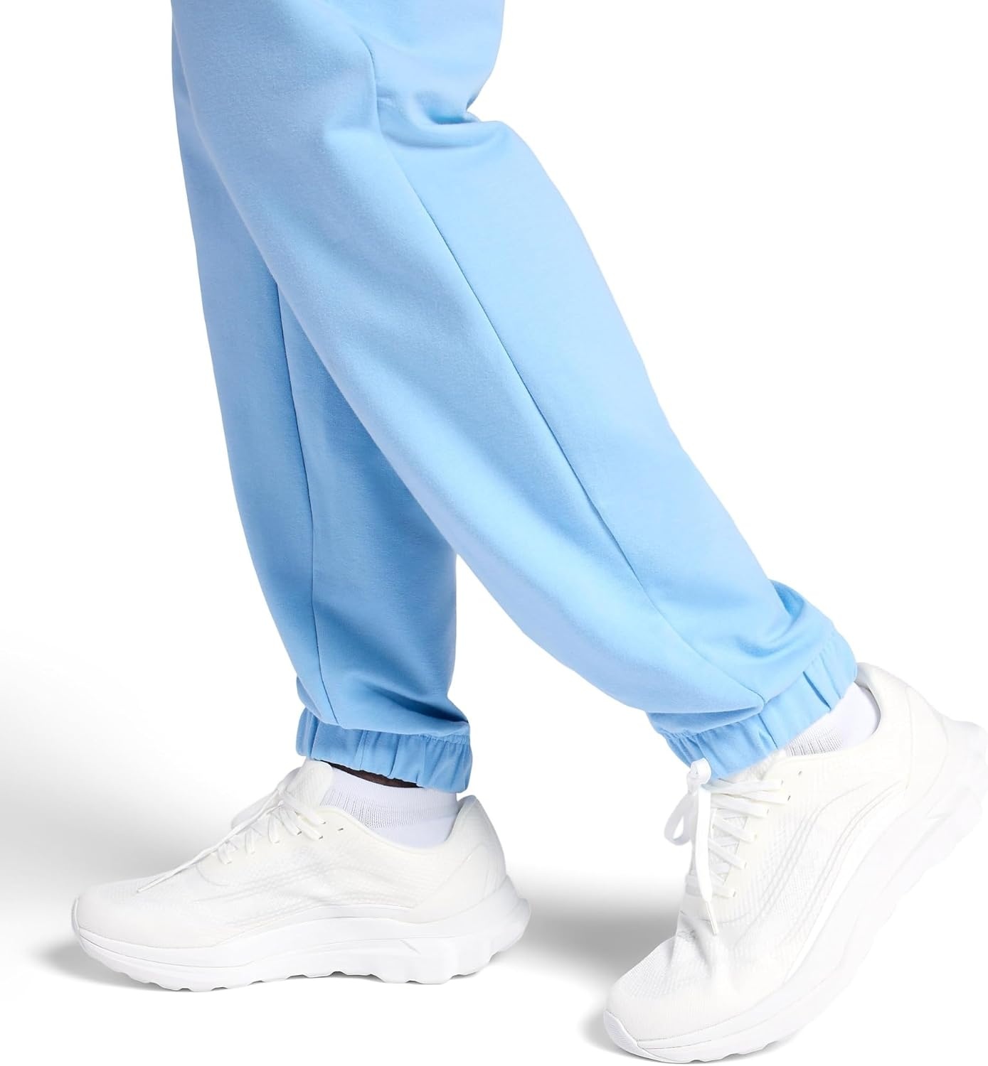 image:imageGaiam Mens Lotus Oblong Pant Standard Fit 31 Inseam Stretch Heavyweight Terry MaterialPlacid Blue