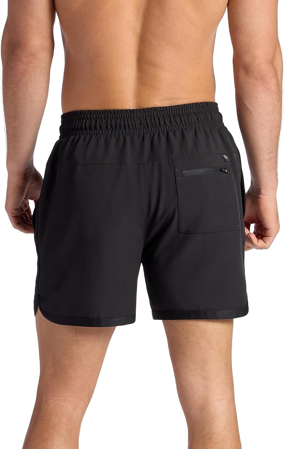 image:imageGaiam Mens Lunge 5 Short Standard Fit Stretch Lightweight Material MoistureWickingBlack