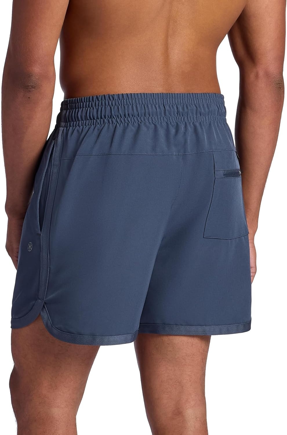 image:imageGaiam Mens Lunge 5 Short Standard Fit Stretch Lightweight Material MoistureWickingCool Grey