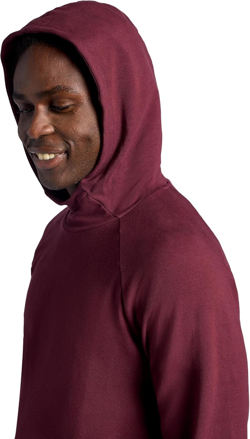 image:imageGaiam Mens Namaste Cowl Neck Hoodie Standard Fit Stretch Midweight Terry MaterialPort Royale
