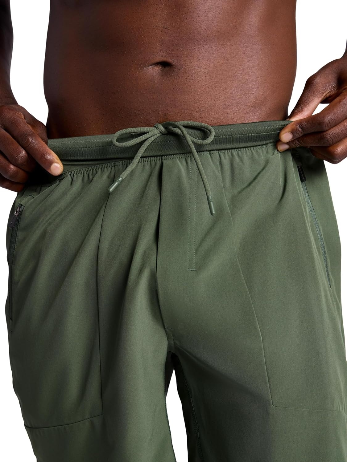 image:imageGaiam Mens Nomad 7 Short Standard Fit Stretch Lightweight Material MoistureWickingDuck Green