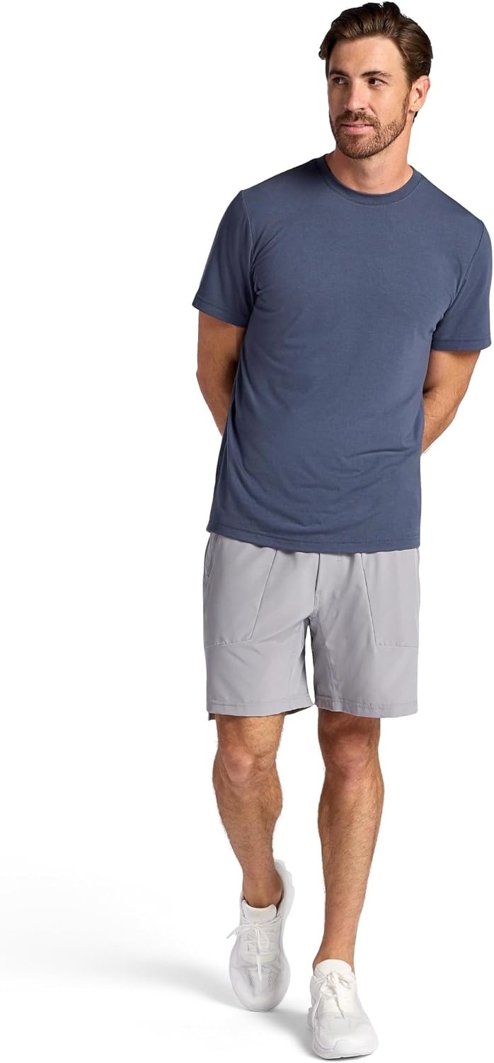 image:imageGaiam Mens Nomad 7 Short Standard Fit Stretch Lightweight Material MoistureWickingSleet
