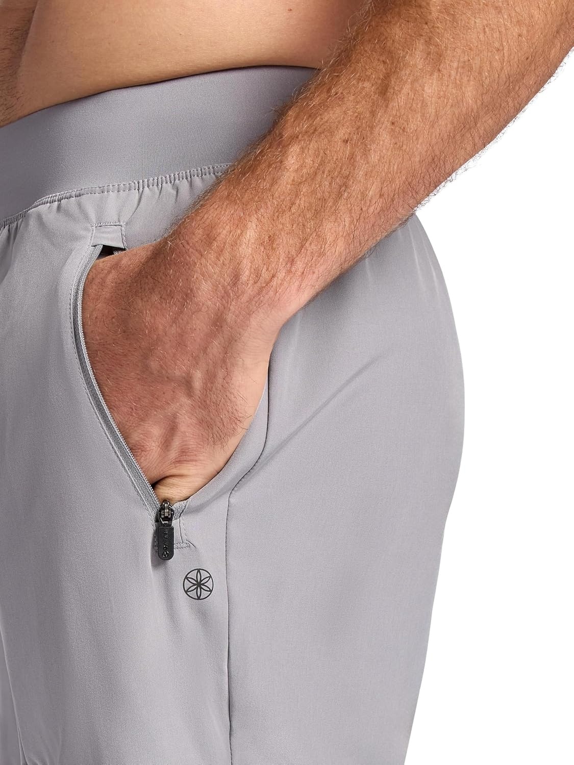image:imageGaiam Mens Nomad 7 Short Standard Fit Stretch Lightweight Material MoistureWickingSleet