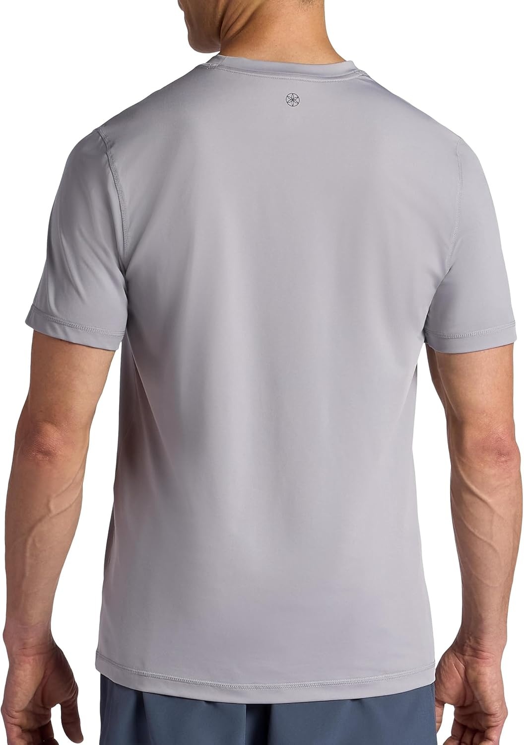 image:imageGaiam Mens Omtech Short Sleeve Crewneck TShirt Standard Fit Stretch Lightweight Performance MaterialSleet