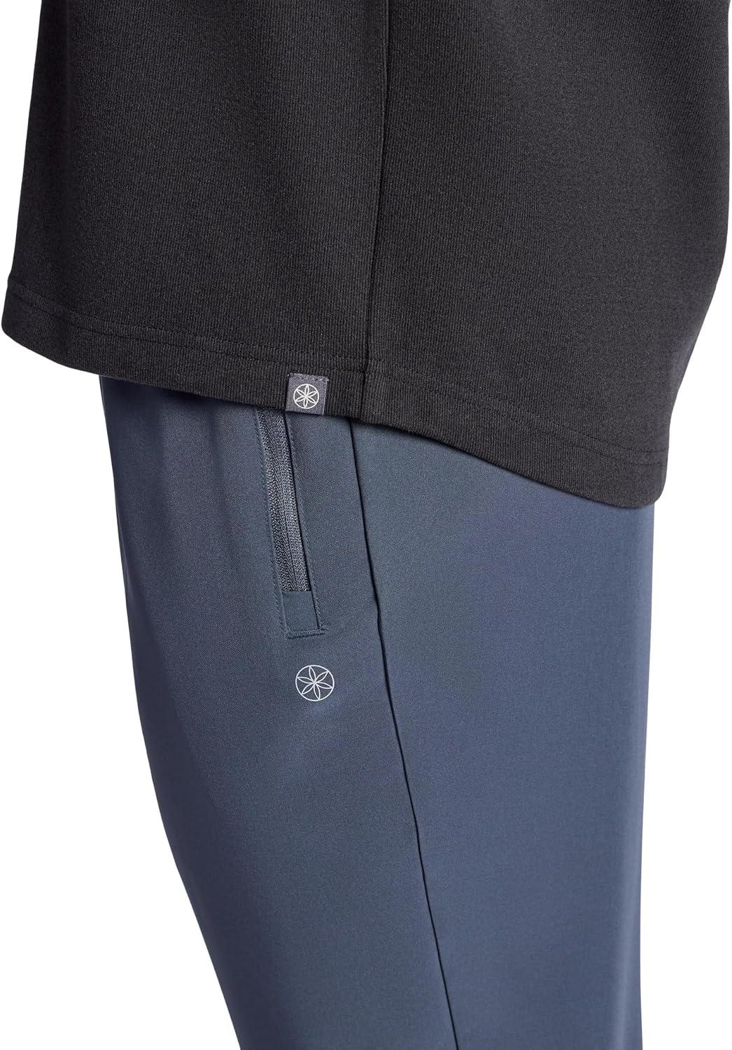 image:imageGaiam Mens Reform Long Sleeve Quarterzip Standard Fit Stretch Midweight MaterialBlack