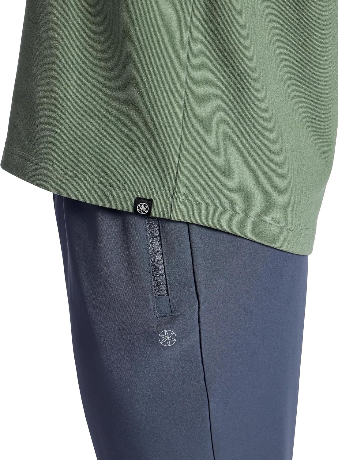 image:imageGaiam Mens Reform Long Sleeve Quarterzip Standard Fit Stretch Midweight MaterialDuck Green