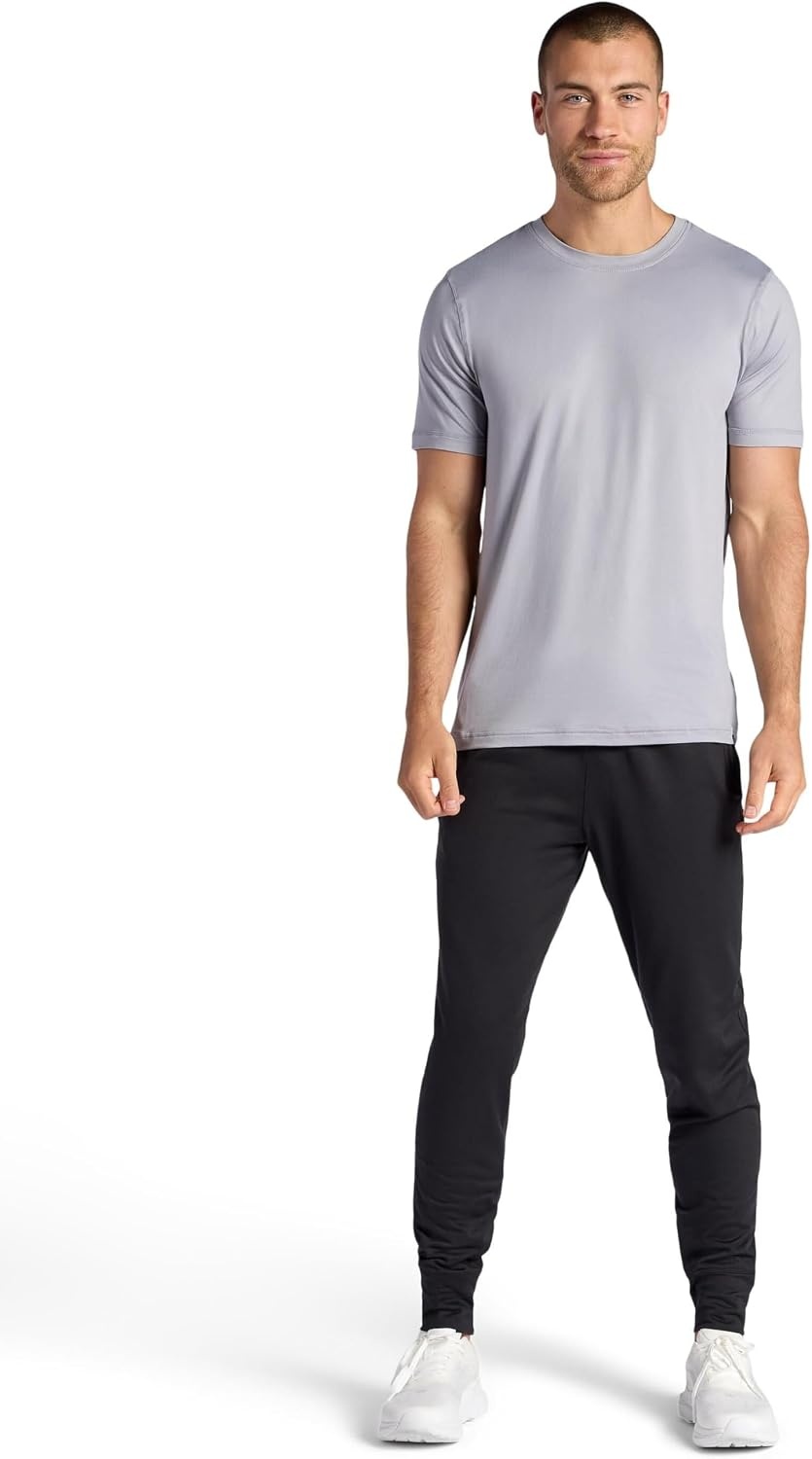 image:imageGaiam Mens Restorative Jogger Standard Fit 30 Inseam Stretch Midweight MaterialBlack