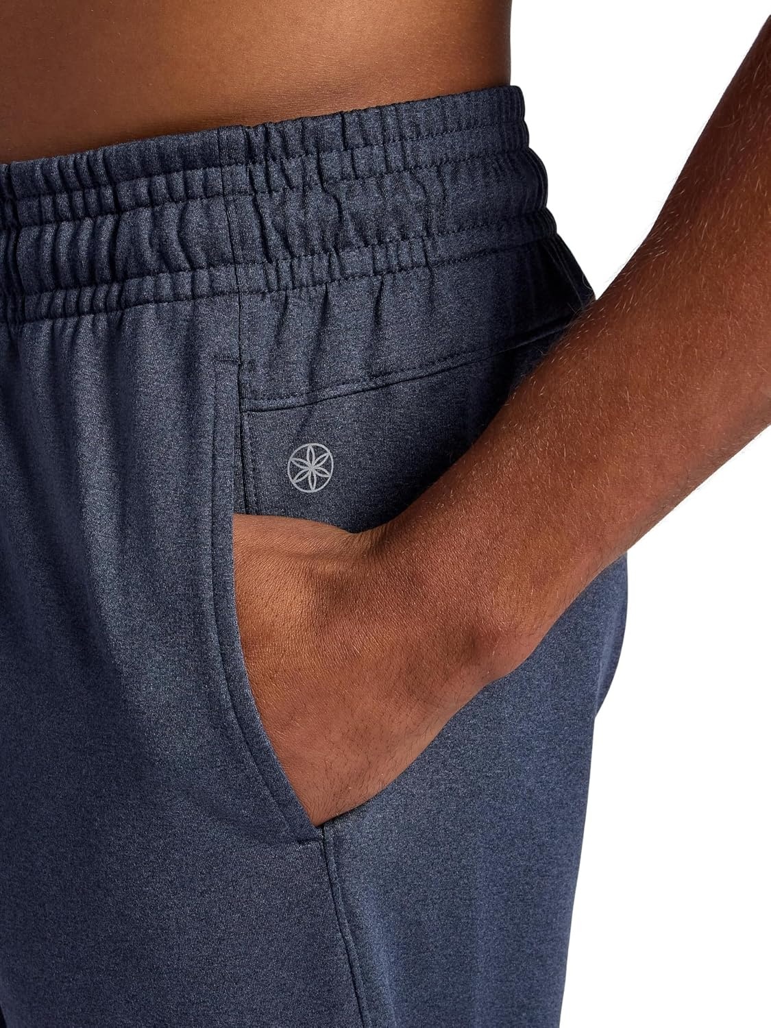 image:imageGaiam Mens Restorative Jogger Standard Fit 30 Inseam Stretch Midweight MaterialCool Grey Heather