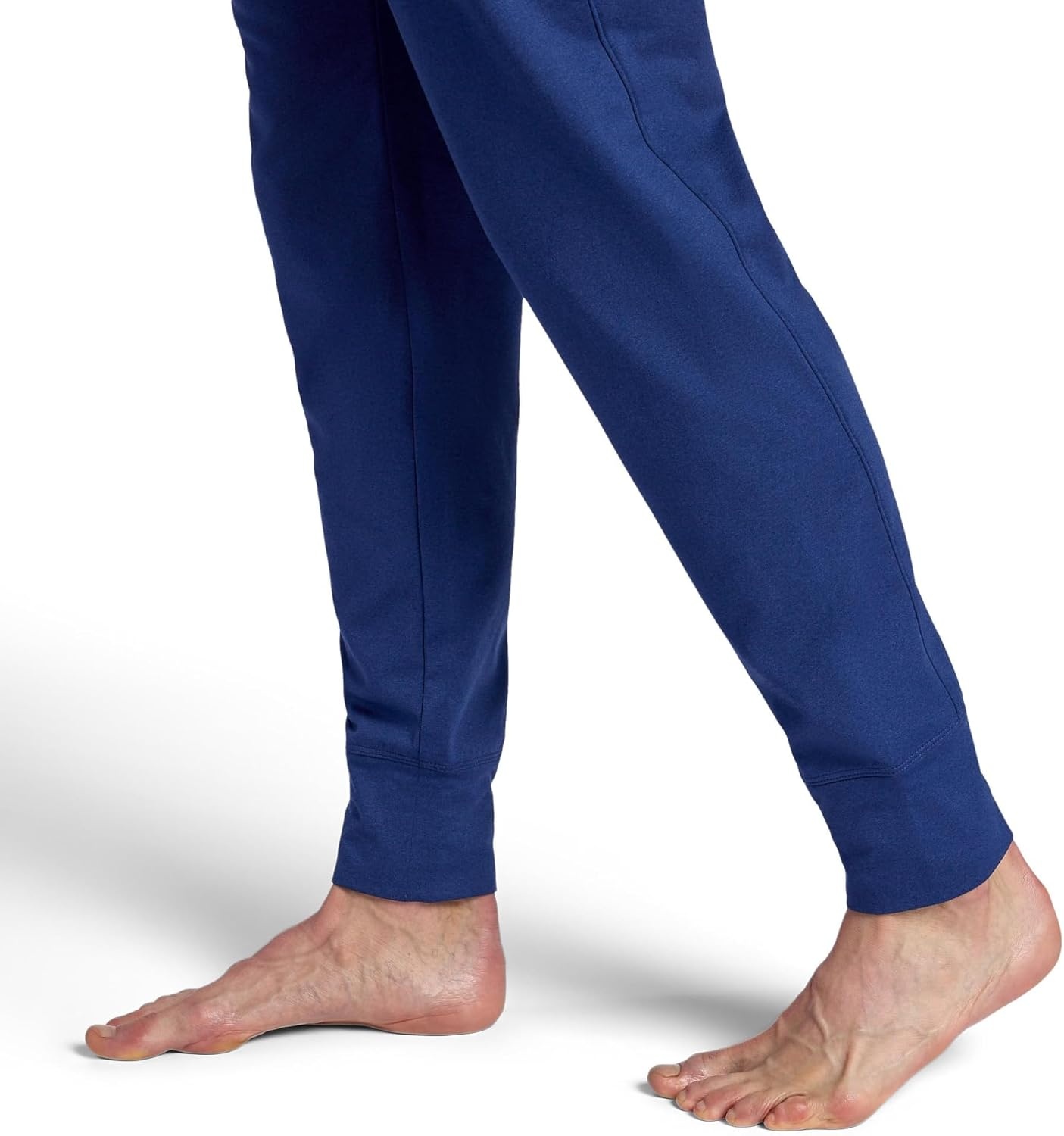 image:imageGaiam Mens Restorative Jogger Standard Fit 30 Inseam Stretch Midweight MaterialMedieval Blue Heather