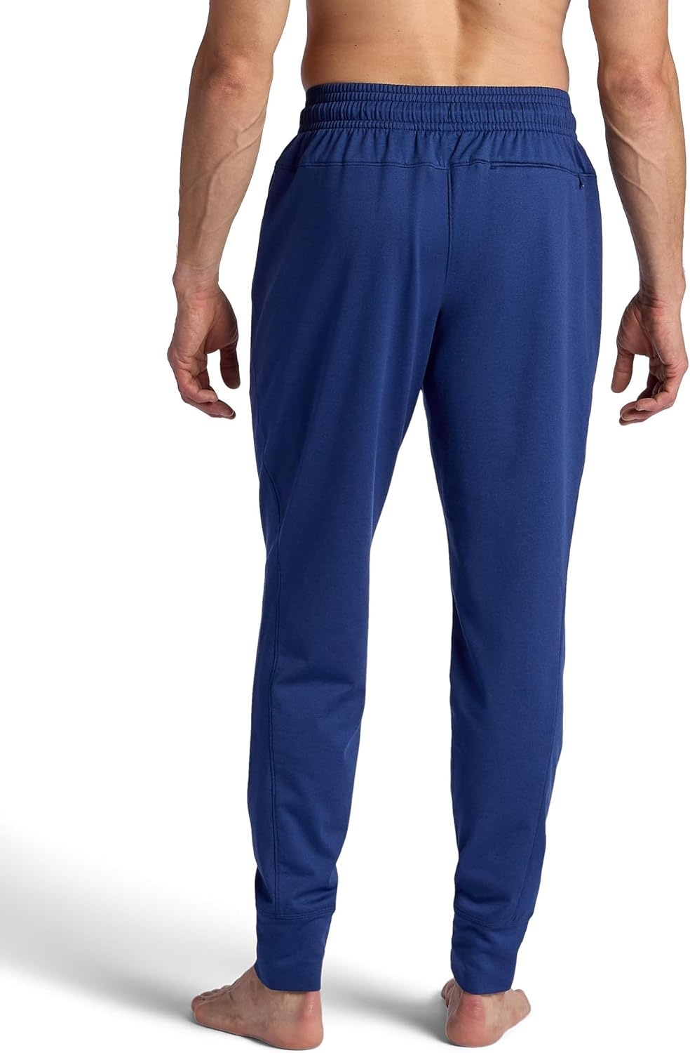 image:imageGaiam Mens Restorative Jogger Standard Fit 30 Inseam Stretch Midweight MaterialMedieval Blue Heather