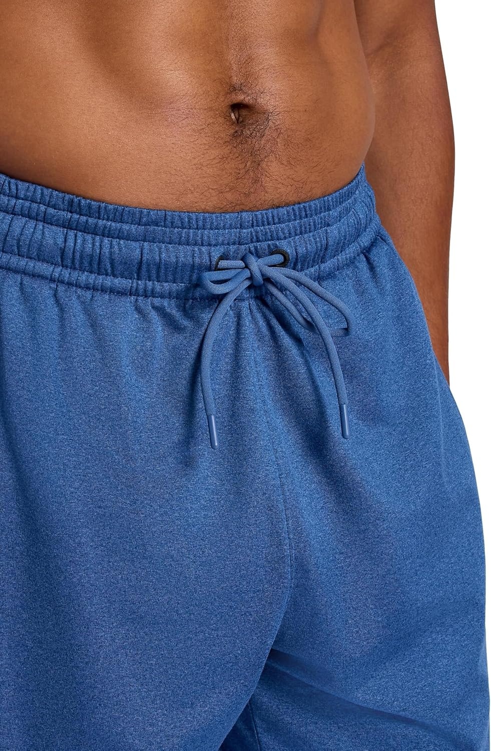 image:imageGaiam Mens Restorative Jogger Standard Fit 30 Inseam Stretch Midweight MaterialTrue Navy Heather