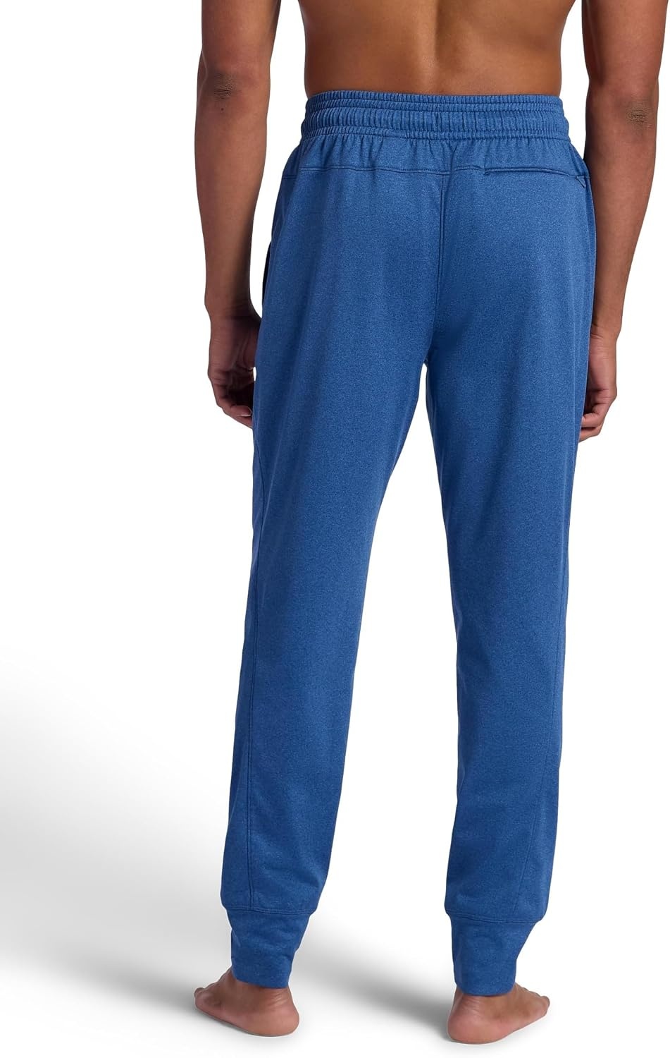 image:imageGaiam Mens Restorative Jogger Standard Fit 30 Inseam Stretch Midweight MaterialTrue Navy Heather