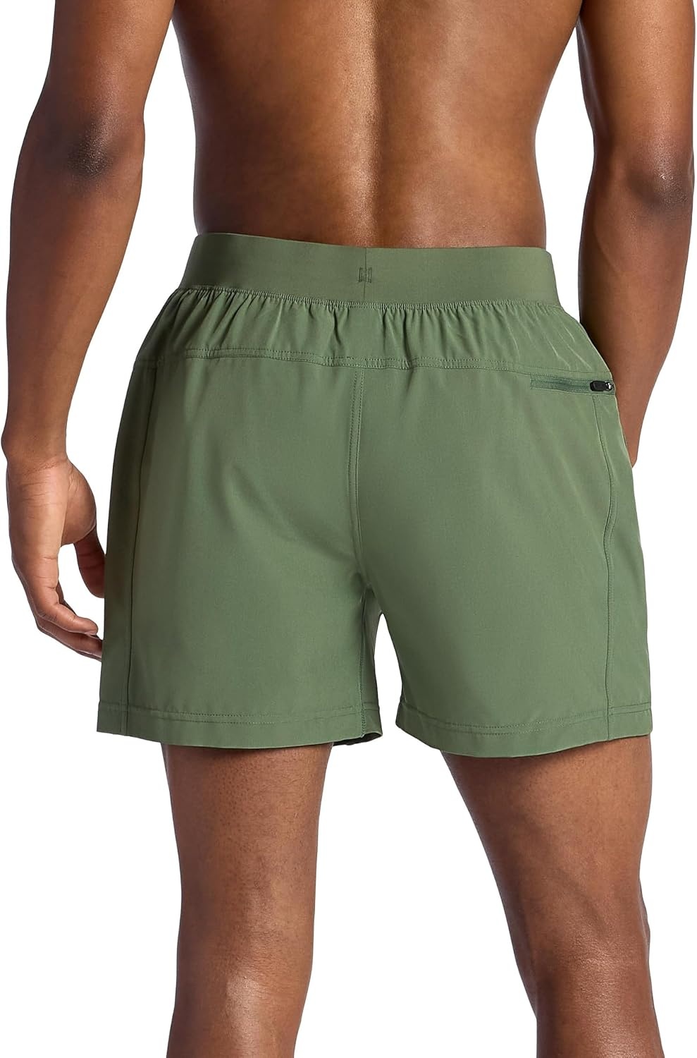 image:imageGaiam Mens Upside 5 Short Standard Fit Stretch Lightweight Material MoistureWickingDuck Green