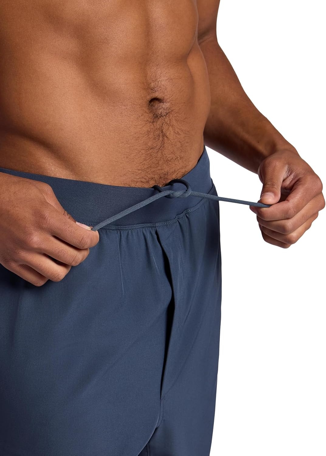 image:imageGaiam Mens Upside 7 Short with Liner Standard Fit Stretch Lightweight Material MoistureWickingCool Grey