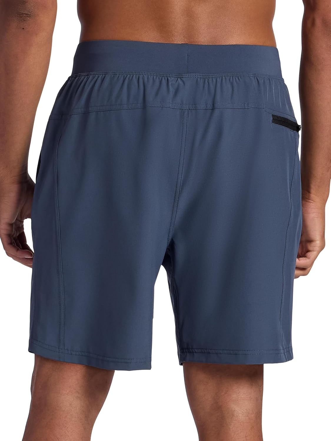 image:imageGaiam Mens Upside 7 Short with Liner Standard Fit Stretch Lightweight Material MoistureWickingCool Grey