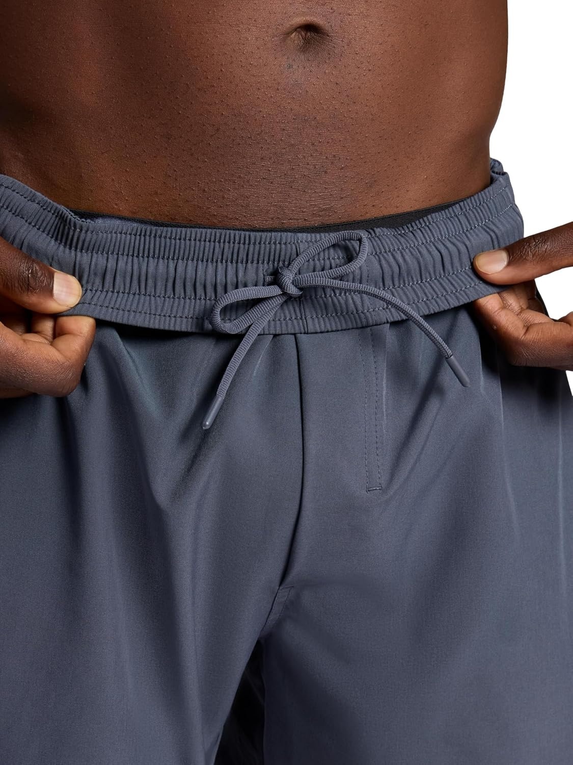 image:imageGaiam Mens Veda 5 Short with Brief Standard Fit Stretch Lightweight MaterialCool Grey