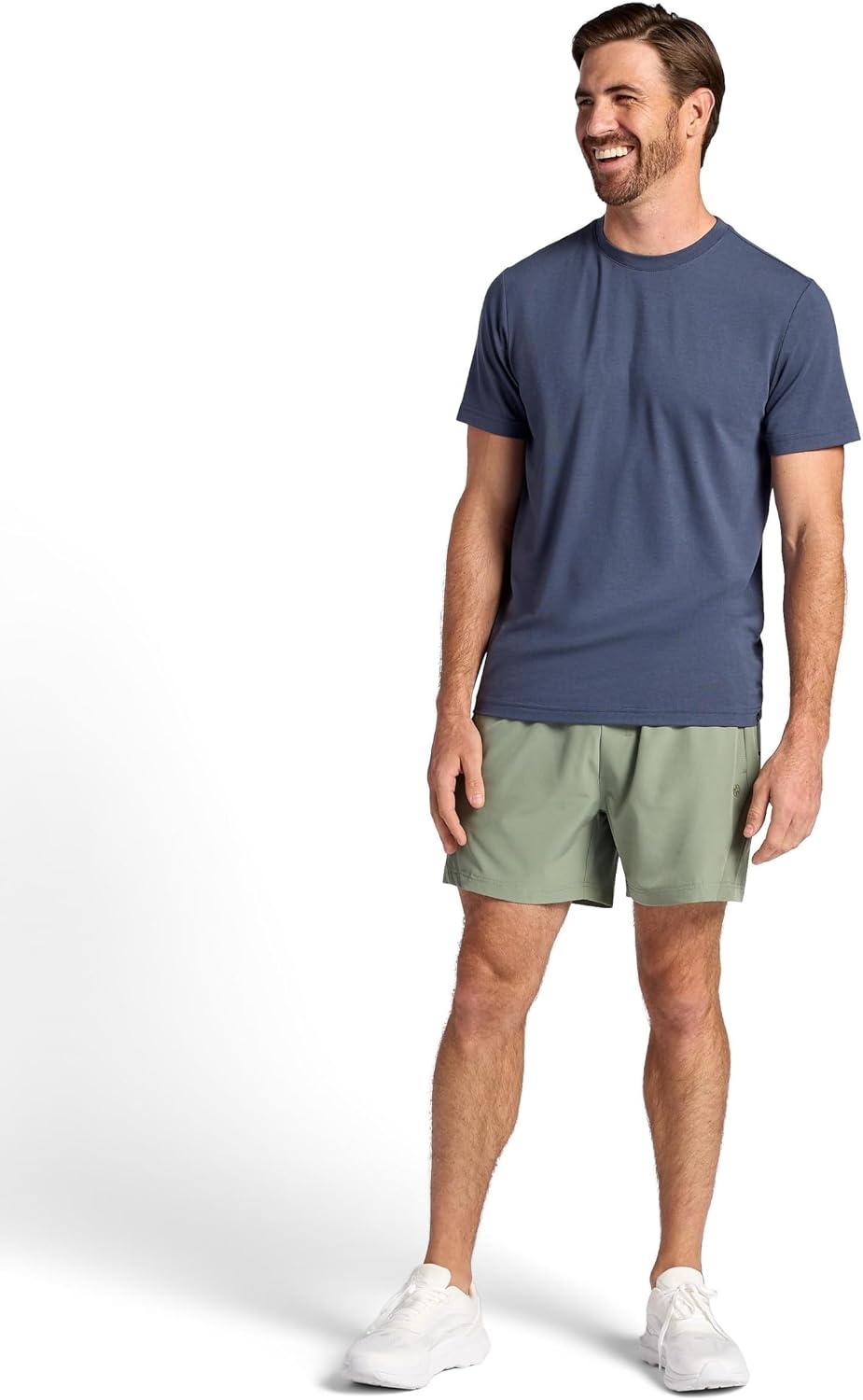 image:imageGaiam Mens Veda 5 Short with Brief Standard Fit Stretch Lightweight MaterialSea Spray