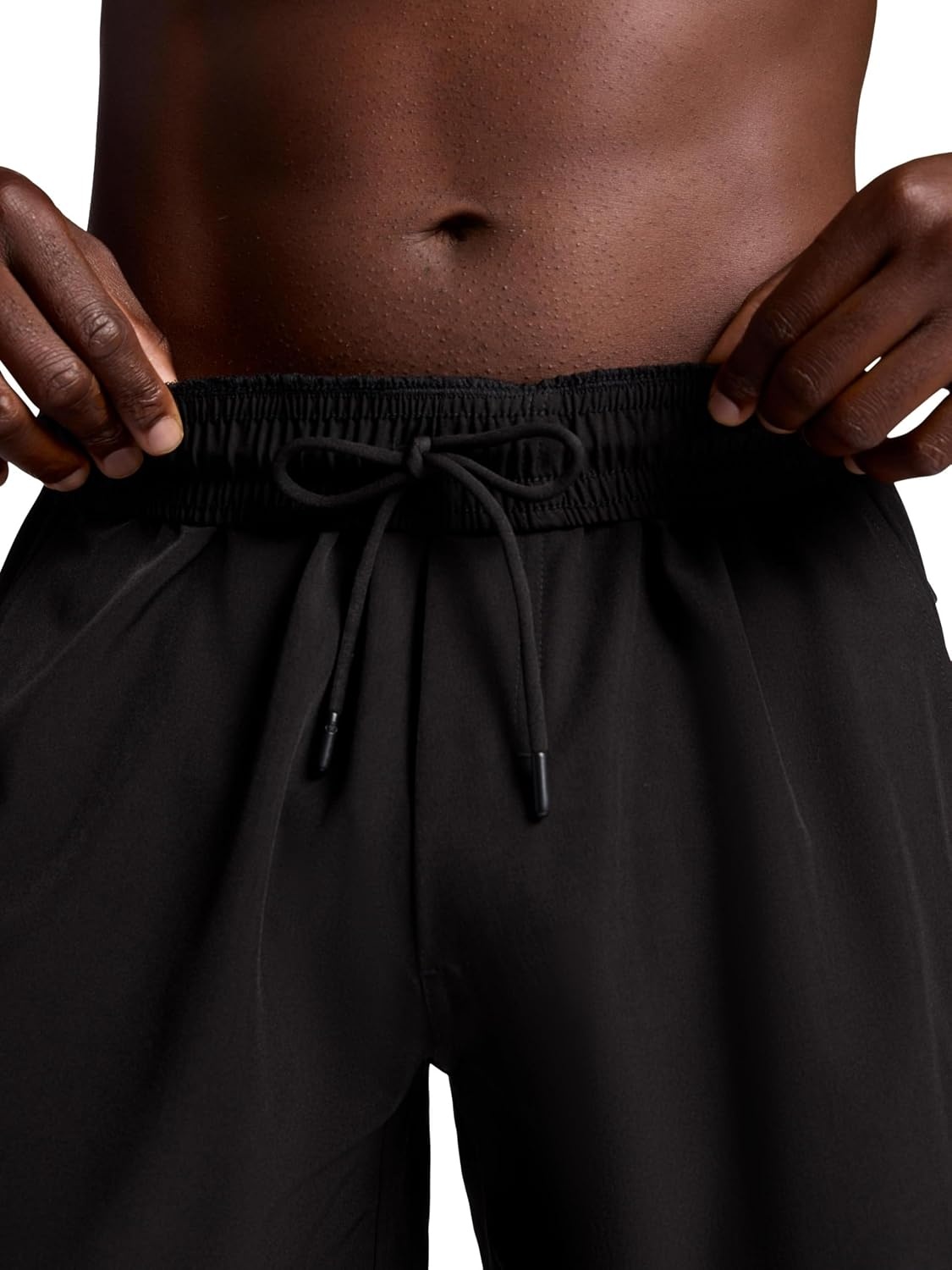 image:imageGaiam Mens Veda Short Standard Fit Stretch Lightweight Material MoistureWickingBlack 5 Inseam