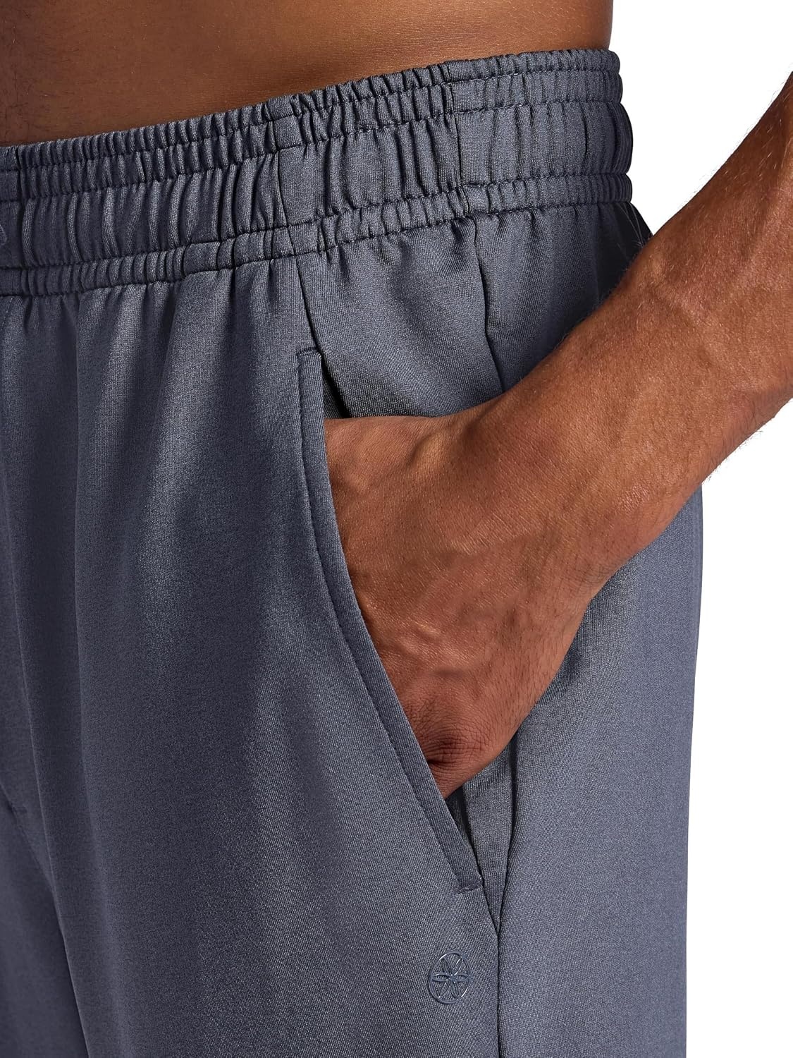 image:imageGaiam Mens Zen Flex Jogger Standard Fit 30 Inseam Stretch Midweight MaterialCool Grey Heather